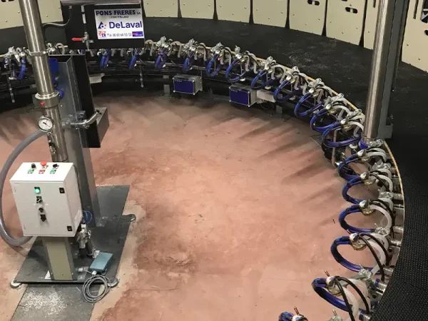 ID ROTO: ideal mat for rotary milking parlor