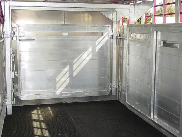 Livestock trailer – Transport mat for cattle